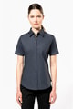 Dames Stretch Blouse korte mouw Kariban K532
